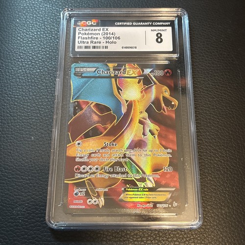 Charizard-EX graded CGC 8 for sale on eBay