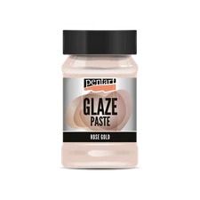 Rose Gold | Glaze Paste 100ml | Craft Glaze Paint | Pentart