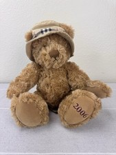 Vintage Burberry Fragrance Collection Teddy Bear Stuffed Animal Plush Toy 2006