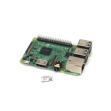 Raspberry Pi 3 Model B v1.2 w/ Full Size HDMI, 4x USB 2.0,  32GB Micro SD Card