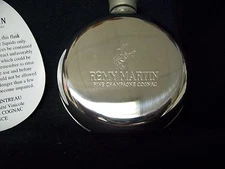 REMY MARTIN MINI FLASK STAINLESS STEEL COLLECTIBLE LIQUOR & WHISKEY POUCH NEW