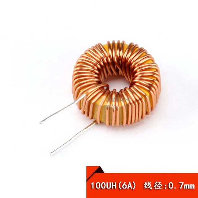 10PCS Inductor Coils 100UH (6A) Ring