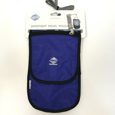 Aqua Quest Continental Travel Pouch - Waterproof - Blue (899248000152)