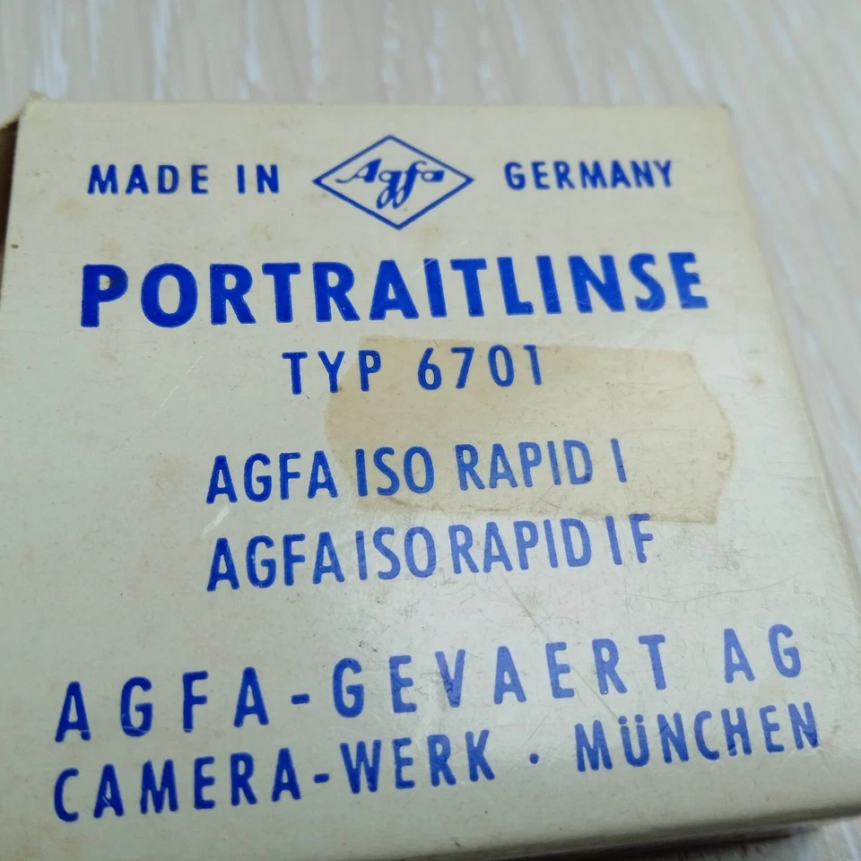 🔰   AGFA Filter  Portraitlinse Typ 6701, 30mm      #0156 - Image 3 of 4
