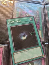 Yu-Gi-Oh! Dark Hole LOB-A052 Super Rare 1st Edition 