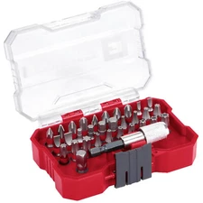 Einhell 118693 Bit Set 32-Piece S2 Steel Magnetic Holder Handy Case