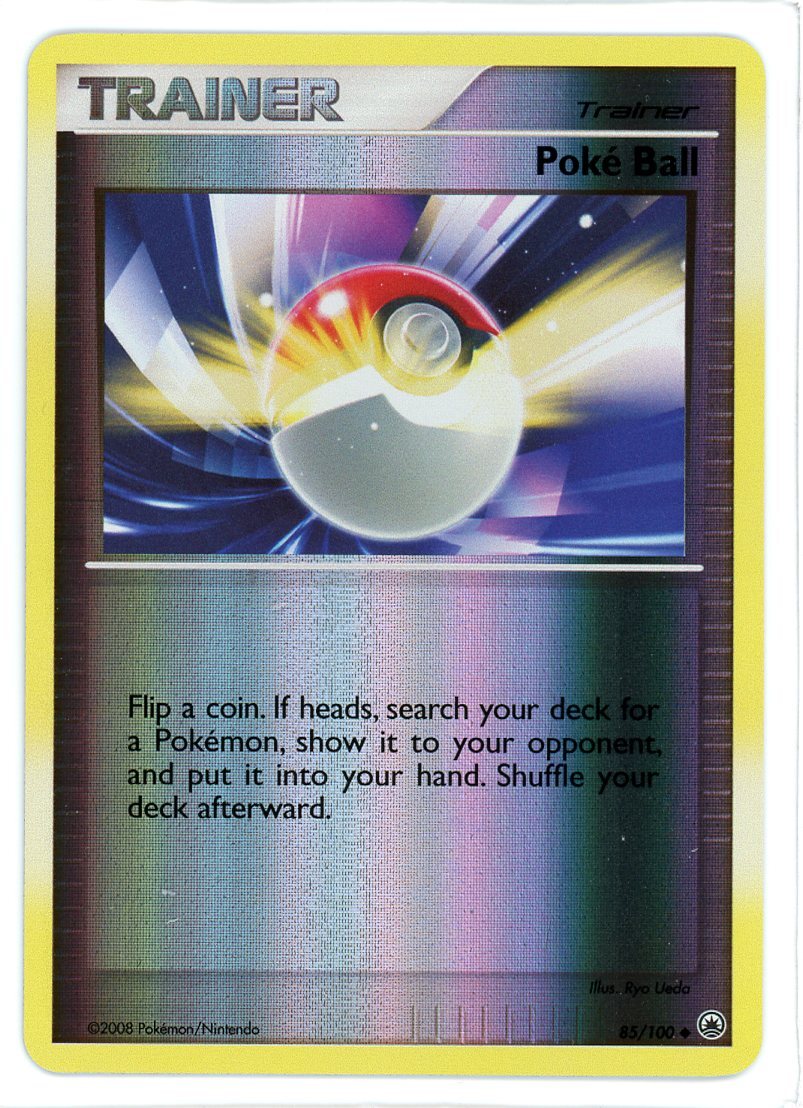Poke Ball Reverse Holo 85/100 Majestic Dawn Pokemon Card
