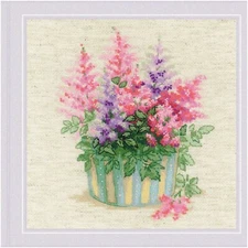 Astilbe Dreamscapes: A Futuristic Floral Fantasy