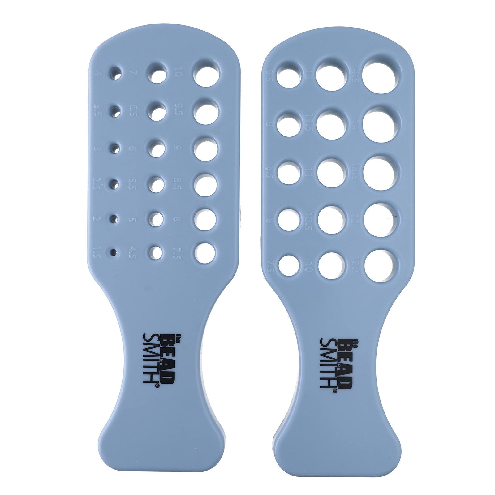 Wire Chain Drawplate, Durable Plastic with Handle, 2 Paddles, 33 Holes - Diam...