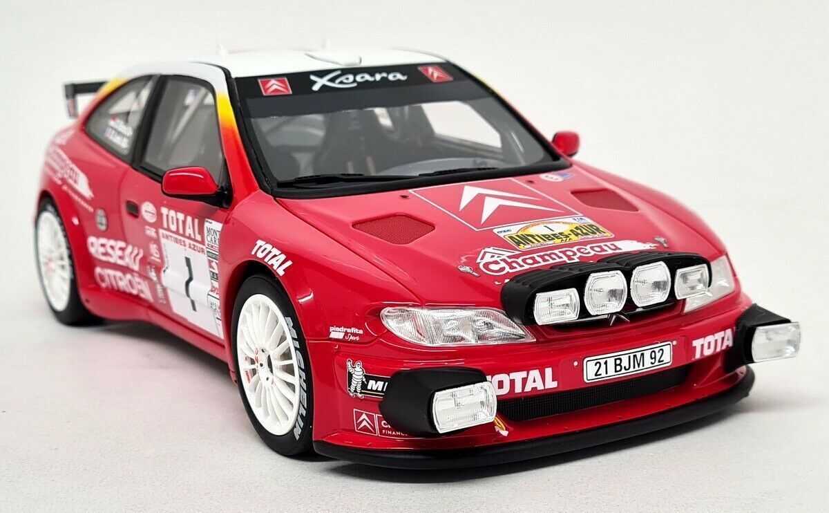 OTTO 1/18 - Citroen Xsara Kit Car WRC Antibes Rally 2001 OTTO 1/18 - Citroen Xsara Kit Car WRC Antibes Rally 2001