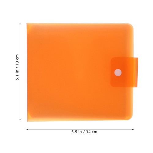 3 pcs 12 Capacity DVD Storage Bag Plastic CD Wallet Disc Case for CD Collectors - Afbeelding 2 van 12