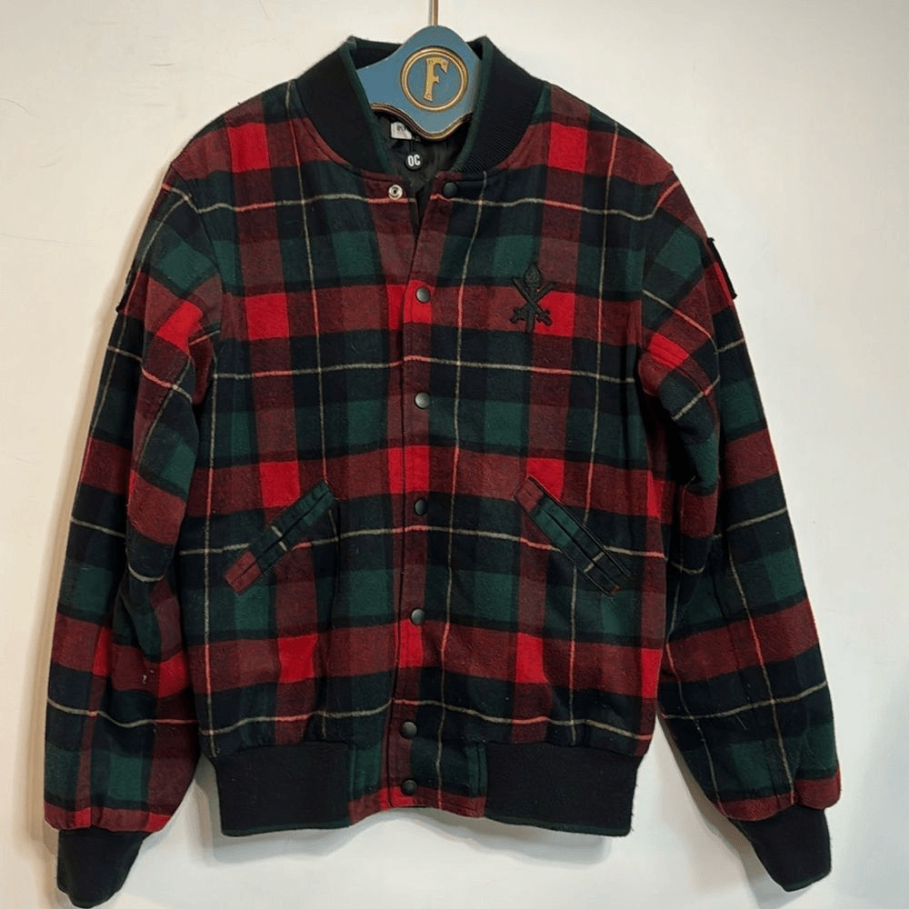Opening Ceremony plaid wool jacket - image 1