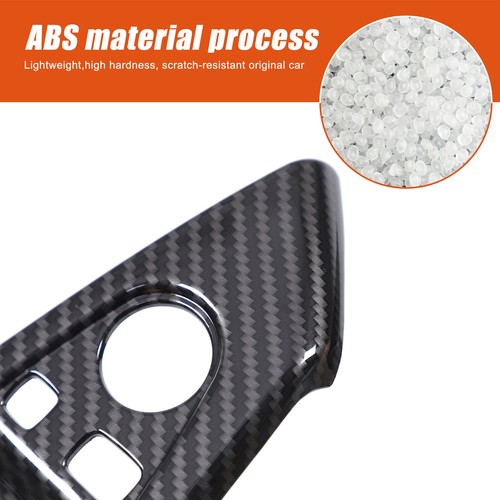 ABS Carbon Fiber Window Lifting Frame Trim Cover For BMW 6 Series 2004-2009 - 第 22/24 張圖片