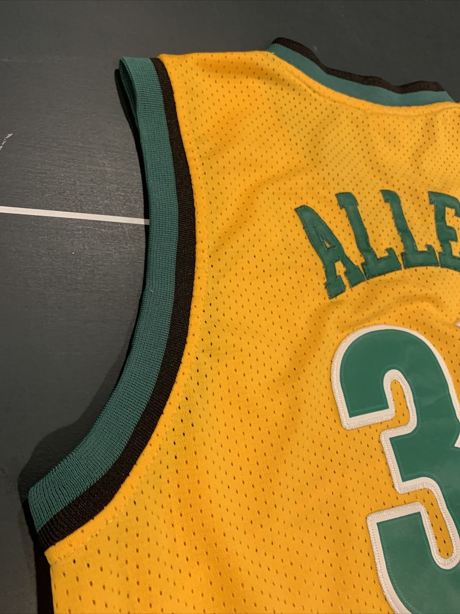 VTG Ray Allen #34 Men's Seattle Sonics Adidas Basketball