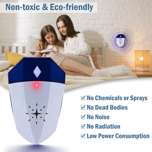 2025 Ultrasonic Pest Insect Rodent Repeller Electronic Plug-In Mice Rat Control - Picture 31 of 48