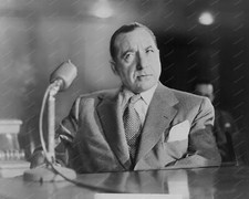 Frank Costello NY Slot Machine Mob Boss Gangster 8" - 10" B&W Photo Reprint