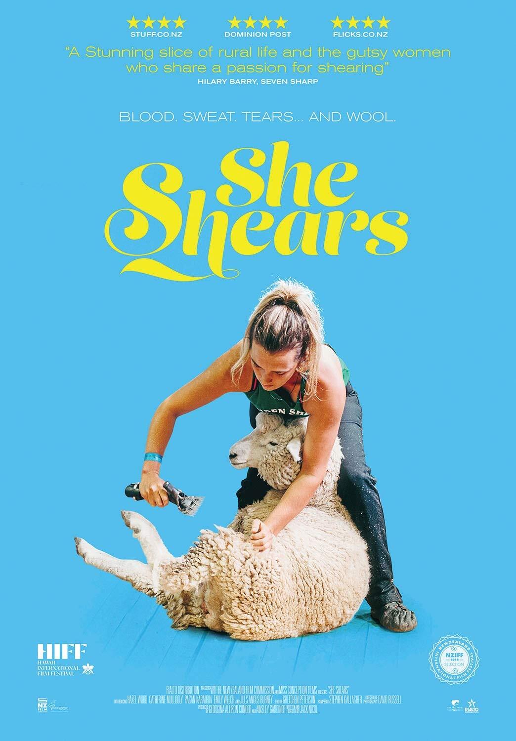 She Shears (DVD) Catherine Mullooly Emily Welch Hazel Wood Jills Angus Burney