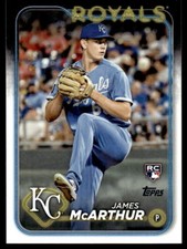 2024 Topps #434 James McArthur Kansas City Royals RC Baseball