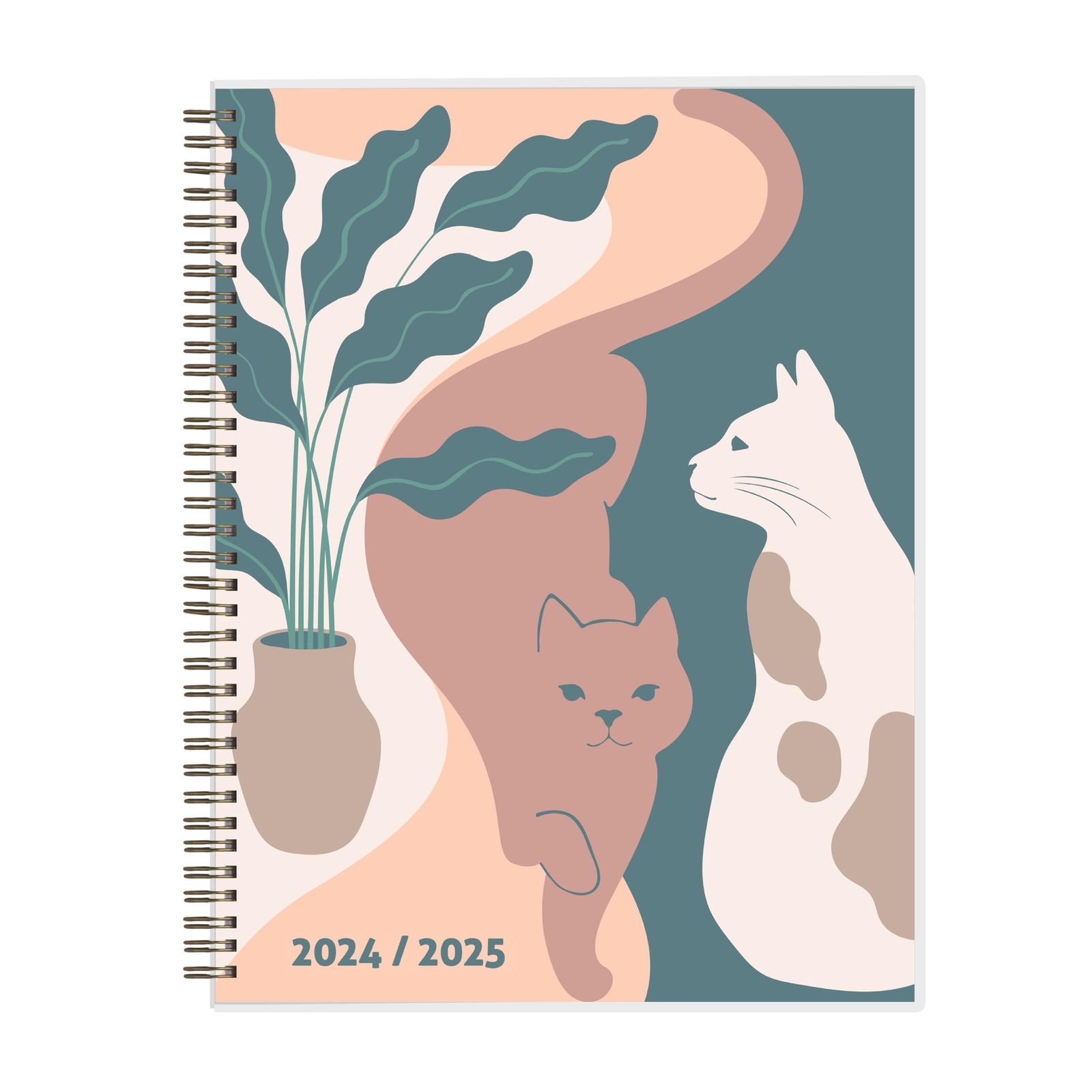 Riley's Planner 2024-2025 Academic Year 18-Month Cat-Themed Weekly Planner - ...