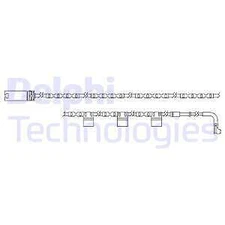 Delphi LZ0234 Warning Contact, Brake Pad Wear for MINI