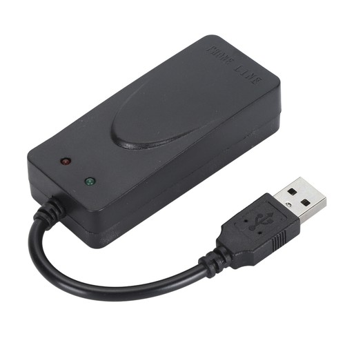 USB 56K External Dial Up Fax Data Modem Dual RJ11 Ports Support Caller ID Compu - Picture 8 of 22