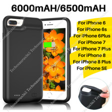 External Battery Case Charger For iPhone 8 7 6 SE Power Bank Fast Charging Cover