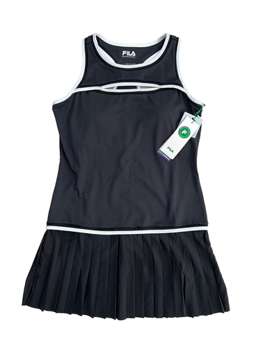 Fila x Brandon Maxwell Tennis Pleated Racerback Dress Navy ( L ) - Picture 2 of 3