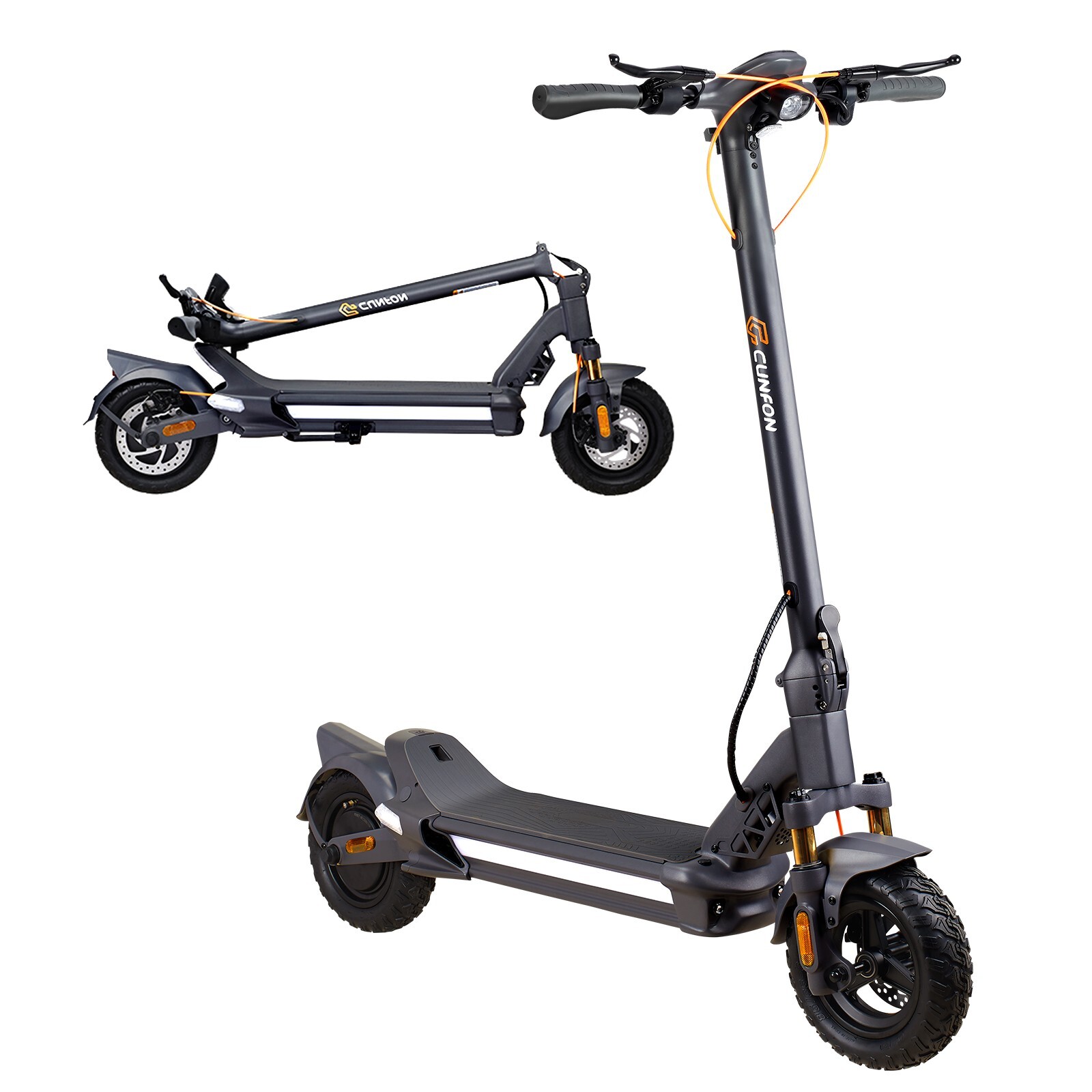 ELECTRIC SCOOTER 1200W 31mph speed 50 miles long range Folding E-Scooter