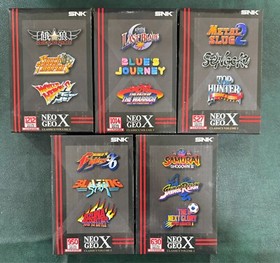 Neo Geo X Gold Limited Edition, Neo Geo X Classics Volume 1,2,3,4,5, Stick, New