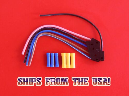 80s GM Power Window Switch Pigtail Connector Plug Wire C10 Monte Carlo 1980s - Zdjęcie 1 z 2