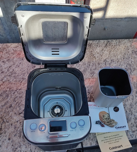 Cuisinart Automatischer Brotbackautomat Edelstahl Programmierbar bis zu 2 Pfund Laib