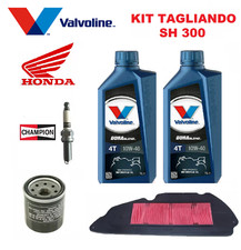 KIT TAGLIANDO HONDA SH 300 VALVOLINE 10W40  2014 2015 2016 2017 2018 2019 2020