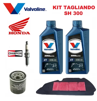 MOTUL KIT TAGLIANDO HONDA SH 300 VALVOLINE 10W40 2014 2015 2016 2017 2018 2019 2020