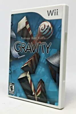 Professor Heinz Wolff's Gravity - Nintendo Wii - Puzzle Game - W