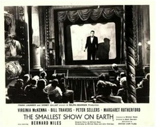 The Smallest Show on Earth Original Lobby Card Bill Travers on stage at Bijou