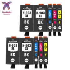 10 Ink Cartridge 903XL Fits For HP OfficeJet 6950 OfficeJet Pro 6960 6970 6975