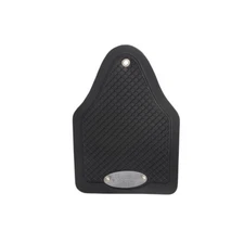 OG Lowrider Bicycle Fender Rear Black Mud Flaps With Lowrider Classic Logo