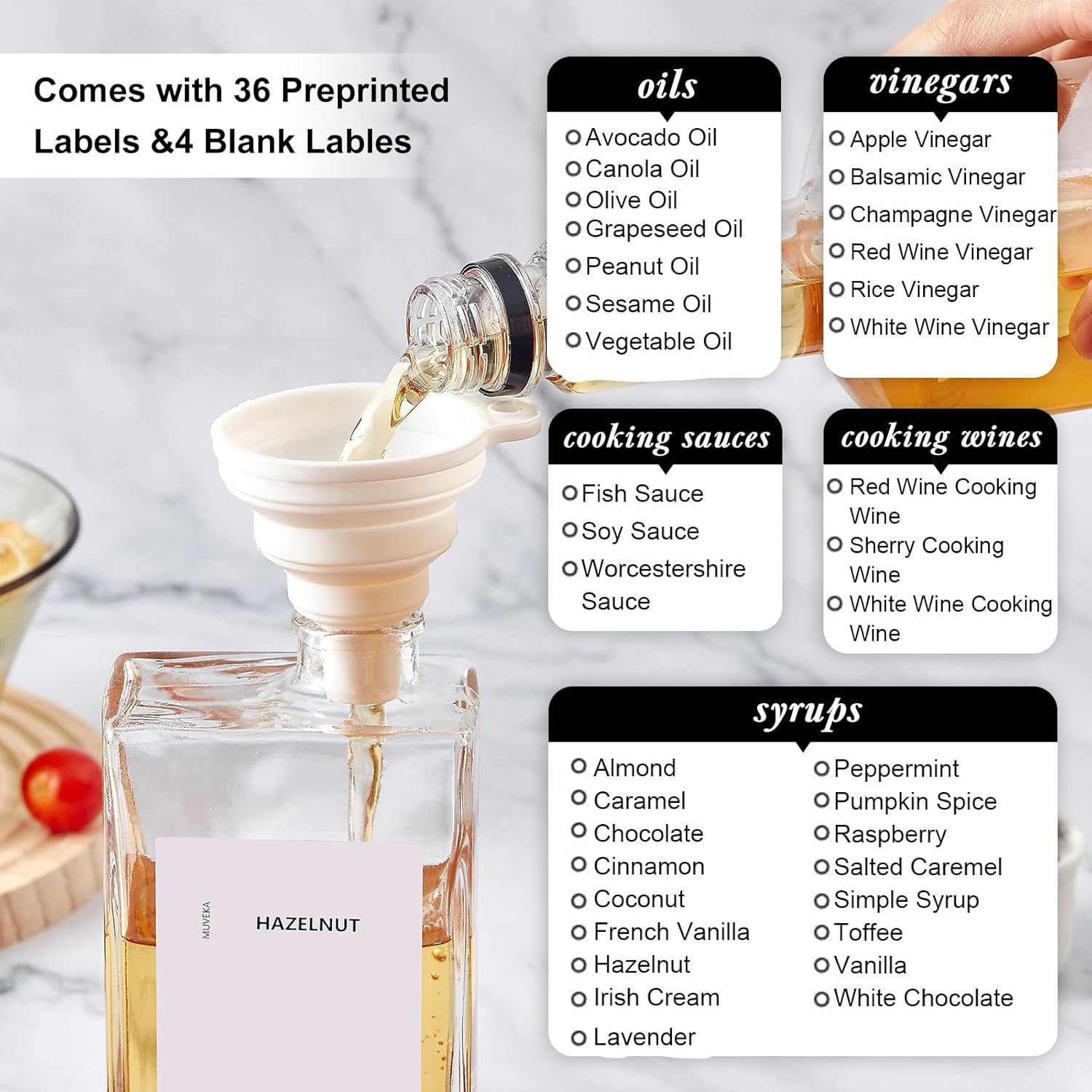 Olive Oil Dispenser Bottle for Kitchen, 16.9 Oz/ 500 Ml Soy Sauce Dispenser, Coo