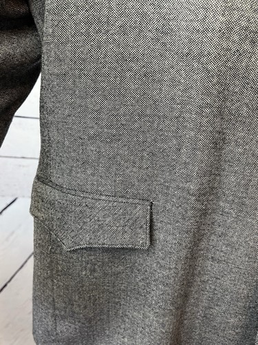 Circle S Western Yoke Blazer Sport Coat 46R 46 READ Lambswool Jacket Rockabilly - Picture 9 of 11
