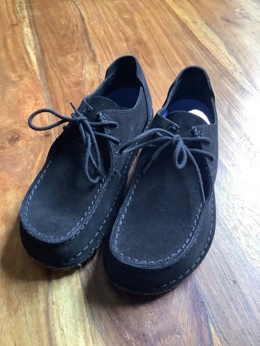 Birkenstock Utti Lace Shoes - Black Suede - Size UK5.5/EU39 - New with box! - Picture 4 of 17