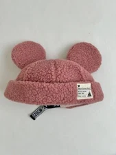 Japan Tokyo Disney Resort Store Ears HeadBand Hat Pink Fluffy CAP park japan