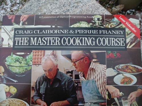 LaserdiscTHE MASTER COOKING Course LD CRAIG CLAIBORNE PIERRE FRANEY VERY RARE - Picture 2 of 8