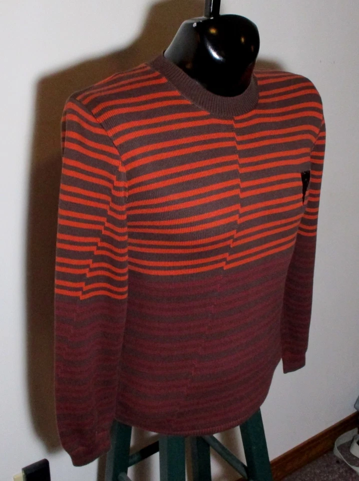 RIPCURL Rust Brown Long Sleeve Crewneck Sweater Men's Size S - Image 3 of 4