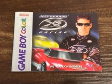 Jeff Gordon XS Racing X S Nintendo Gameboy Color Instruction Manual Only