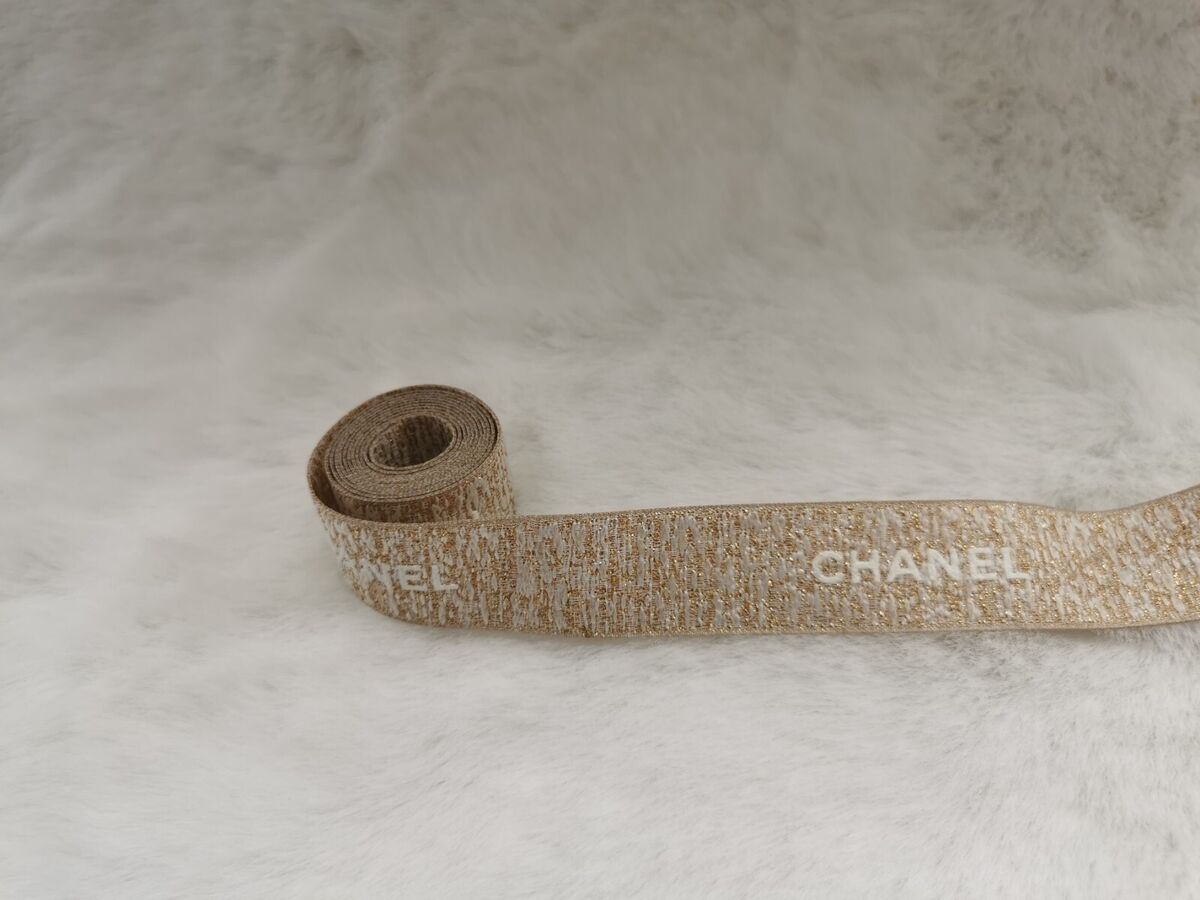 CHANELリボン1ロール50m ホワイトゴールド リュバン ドゥ シャネル ネックレス ホワイトゴールド | CHANEL