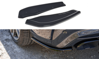CUP Diffusor Seiten Ansatz Schwarz FüR BMW X4 G02 M Paket Rear Flaps Heckansatz