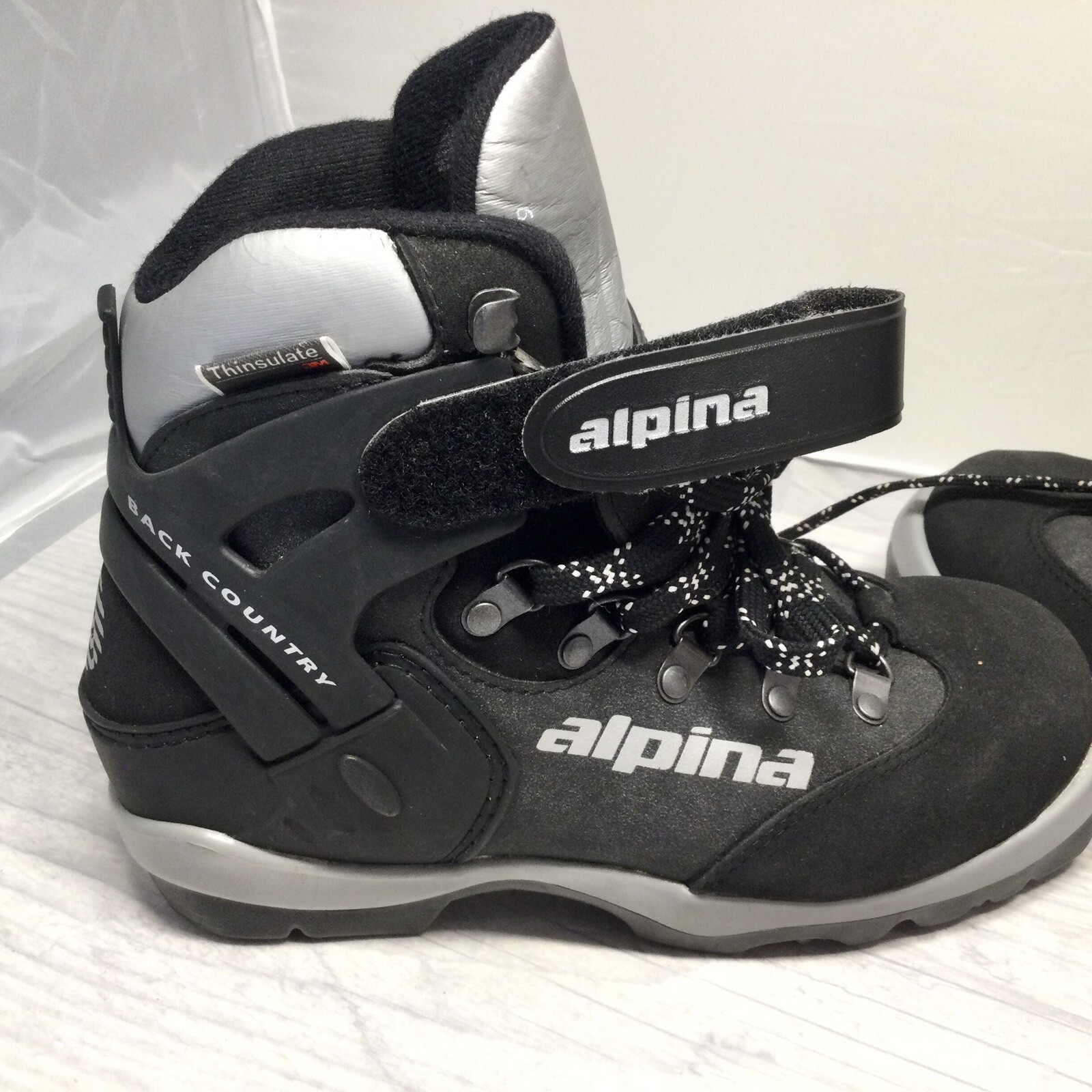 SALOMON Scarponi da sci di fondo Alpina BC 1550 donna Eu 37 Us 5 5