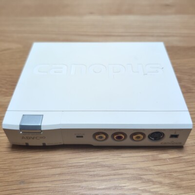 canopus ADVC-110 高画質アナログ-DV双方向コンバータ Amazon | カノープス DV-アナログコンバータユニット ADVC-110