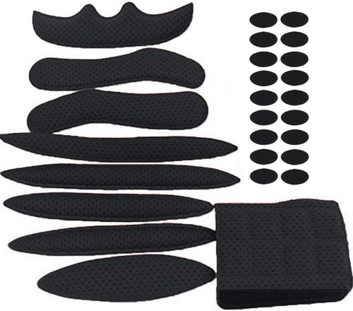 Universal Foam Pads Set for Bike Motorcycle Cycling Helmet 27 pcs - 第 1/2 張圖片
