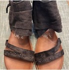 Very G sandals in black in size 9 — photo 2